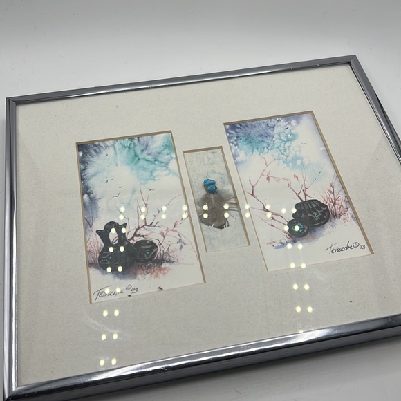 VTG Southwestern Boho Cleo Teissedre Art - Picture 3 of 6